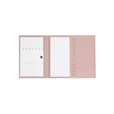 Deskplanner - Pink
